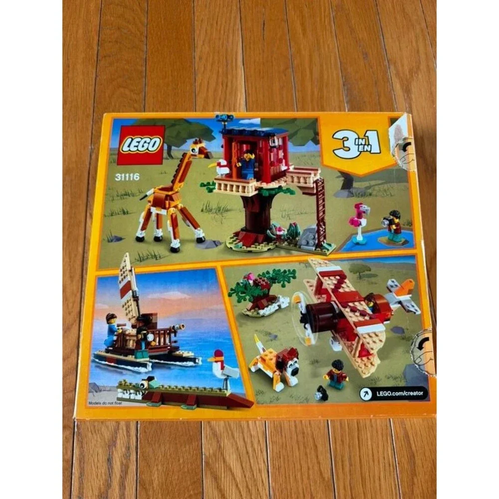 2 Lego Creator Sets 31116 Safari TreeHouse 31058 Mighty Dinosaurs